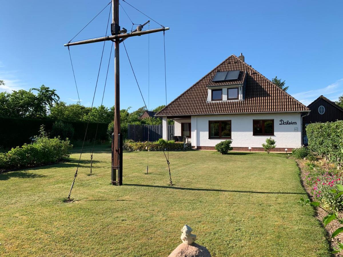 Haus Daheim Leilighet Utersum Eksteriør bilde